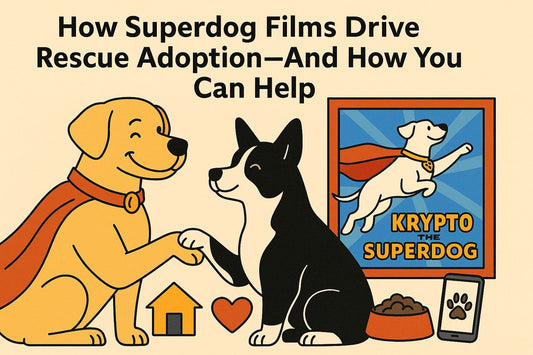 🐾 How Superdog Films Drive Rescue Adoption — and How You Can Help