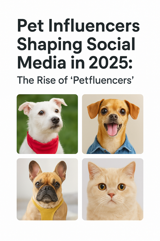 🐾 Pet Influencers Shaping Social Media in 2025: The Rise of 'Petfluencers'