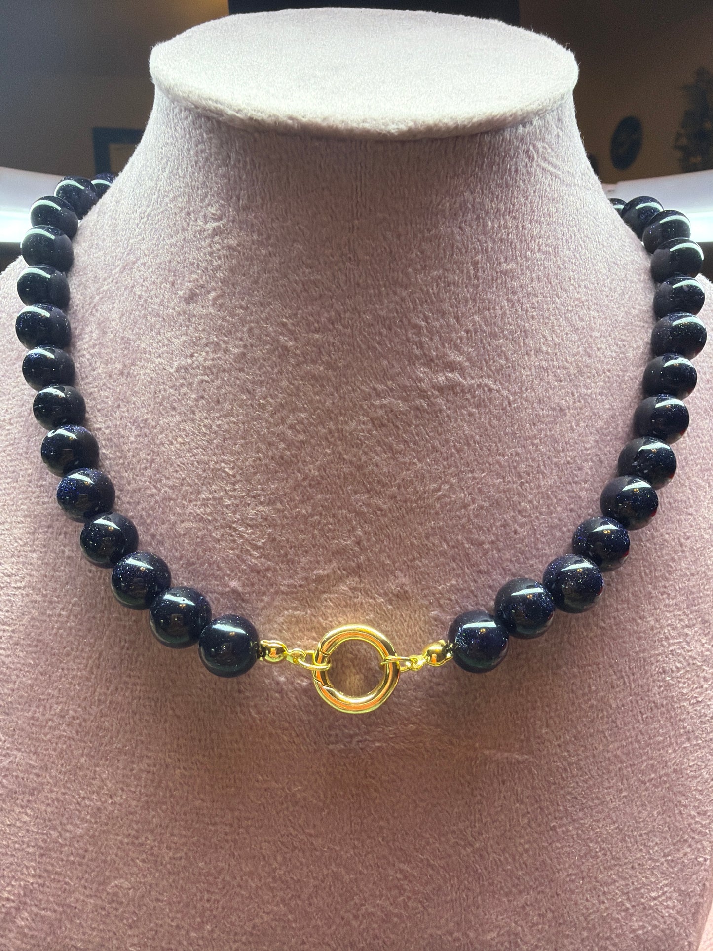 Rainfall Radiance Natural Stone Necklace