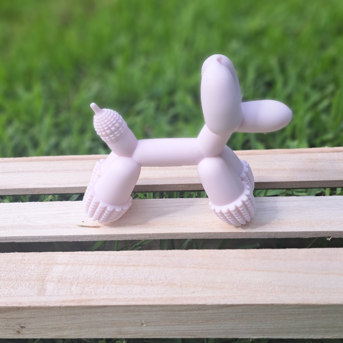 Pink Ballon Dog Chew Toy