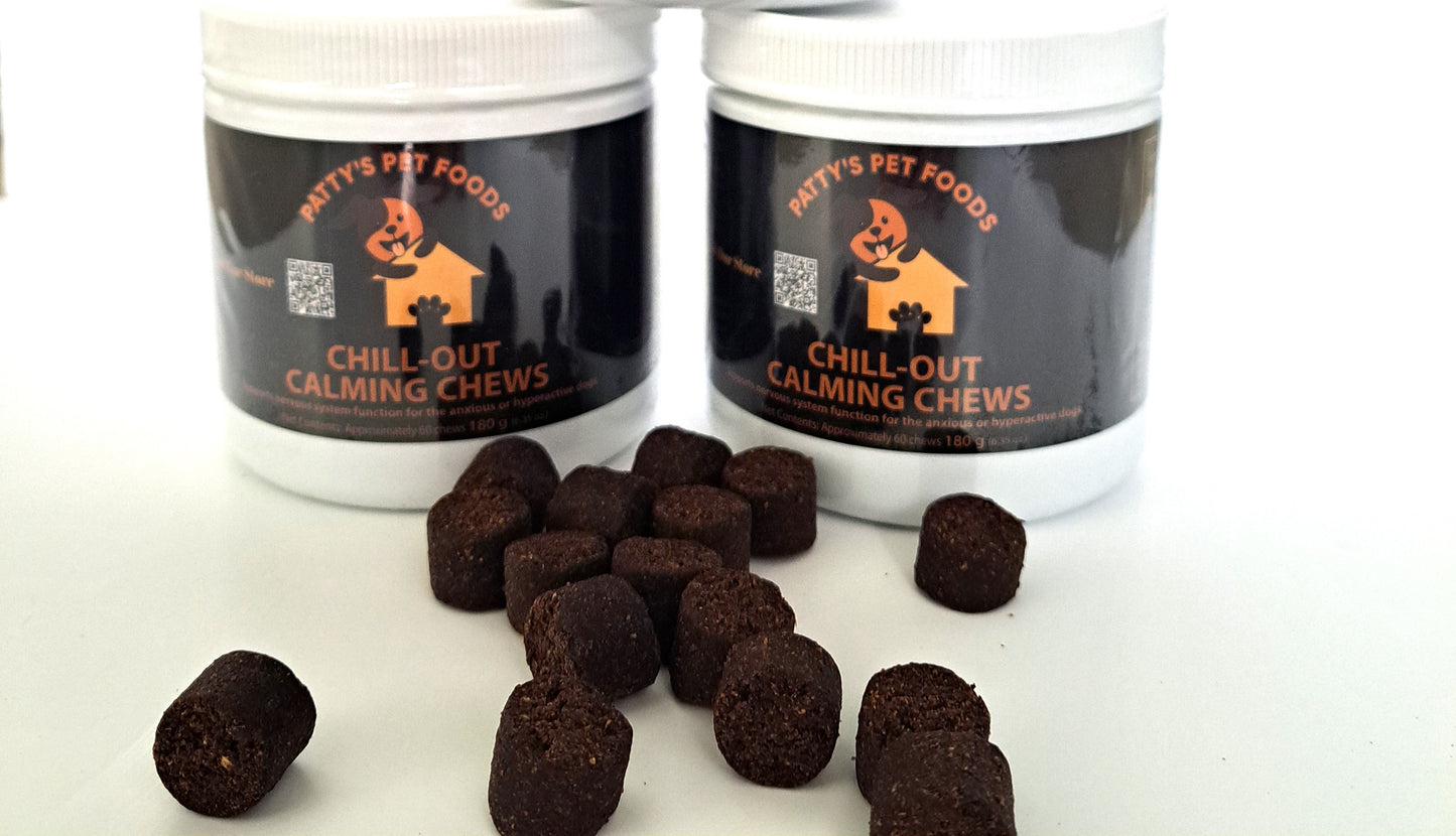 Calming Chews for Dogs | Natural Anxiety & Stress Relief Soft Chews (60 Count)