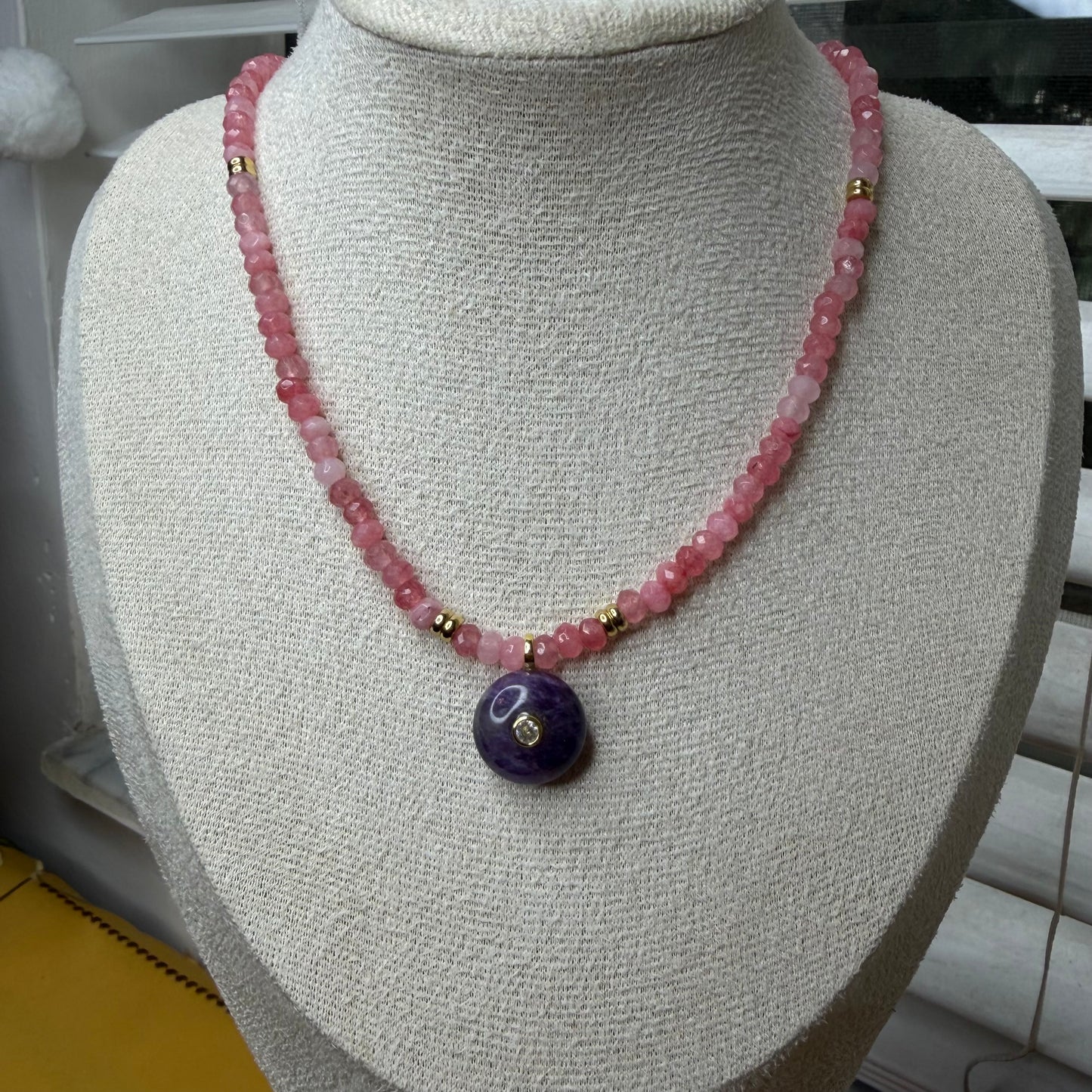 Moonstone Magic Beaded Necklace