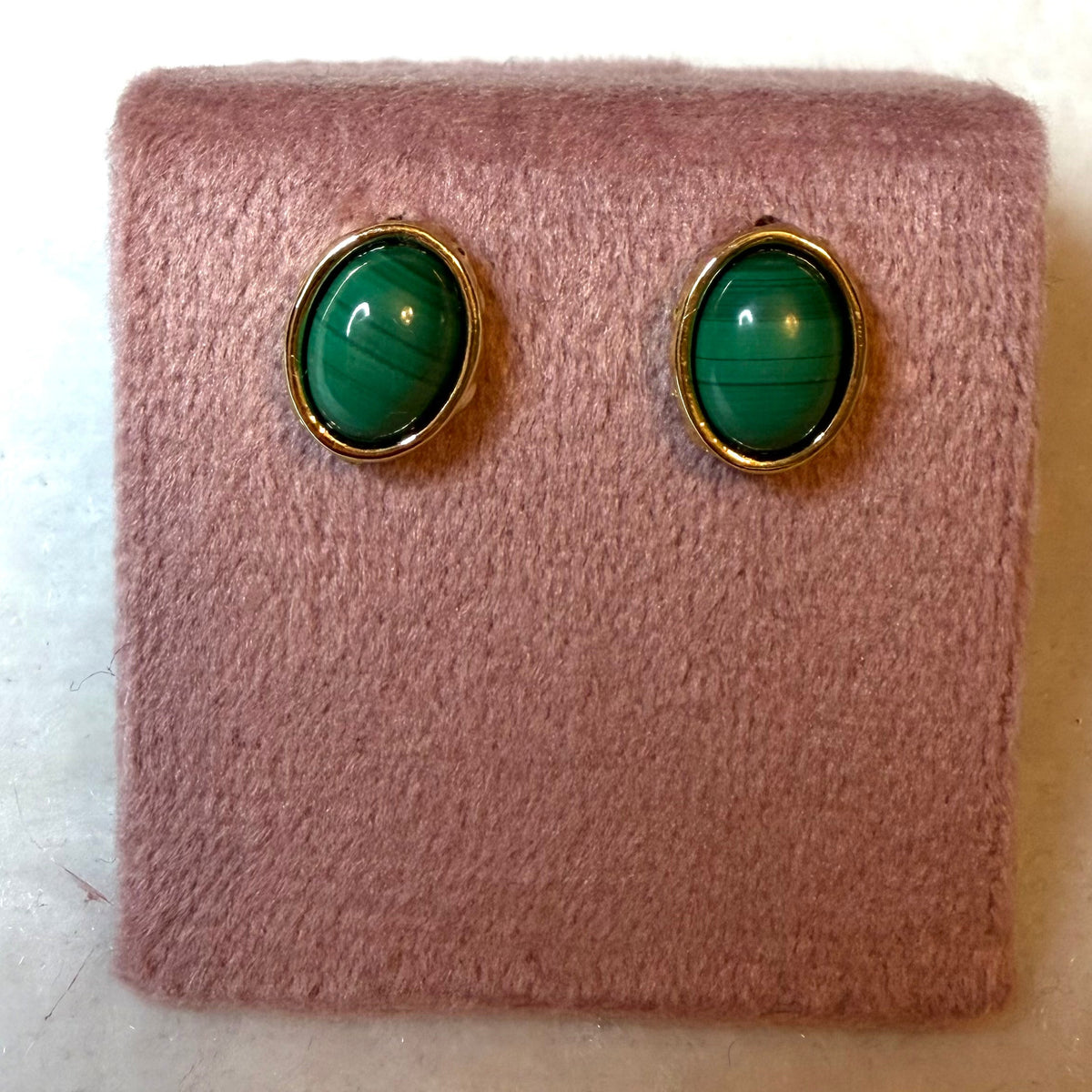 Golden Glow Natural Stone Earrings