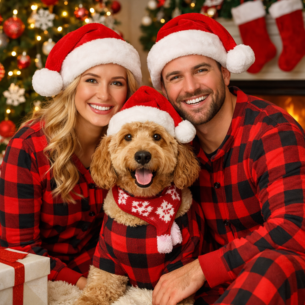 Best Matching Christmas Outfits for Dogs and Their Owners (2025 Holiday Trend)