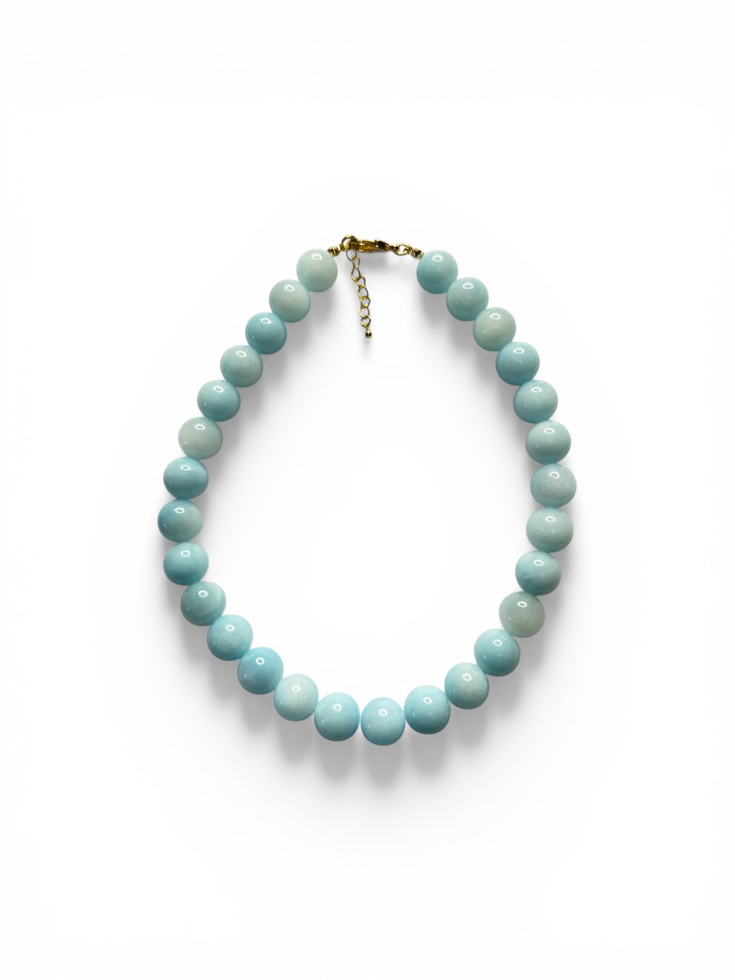 Jade Sugar Pop Chunky Necklace - 14mm Chunky Beads