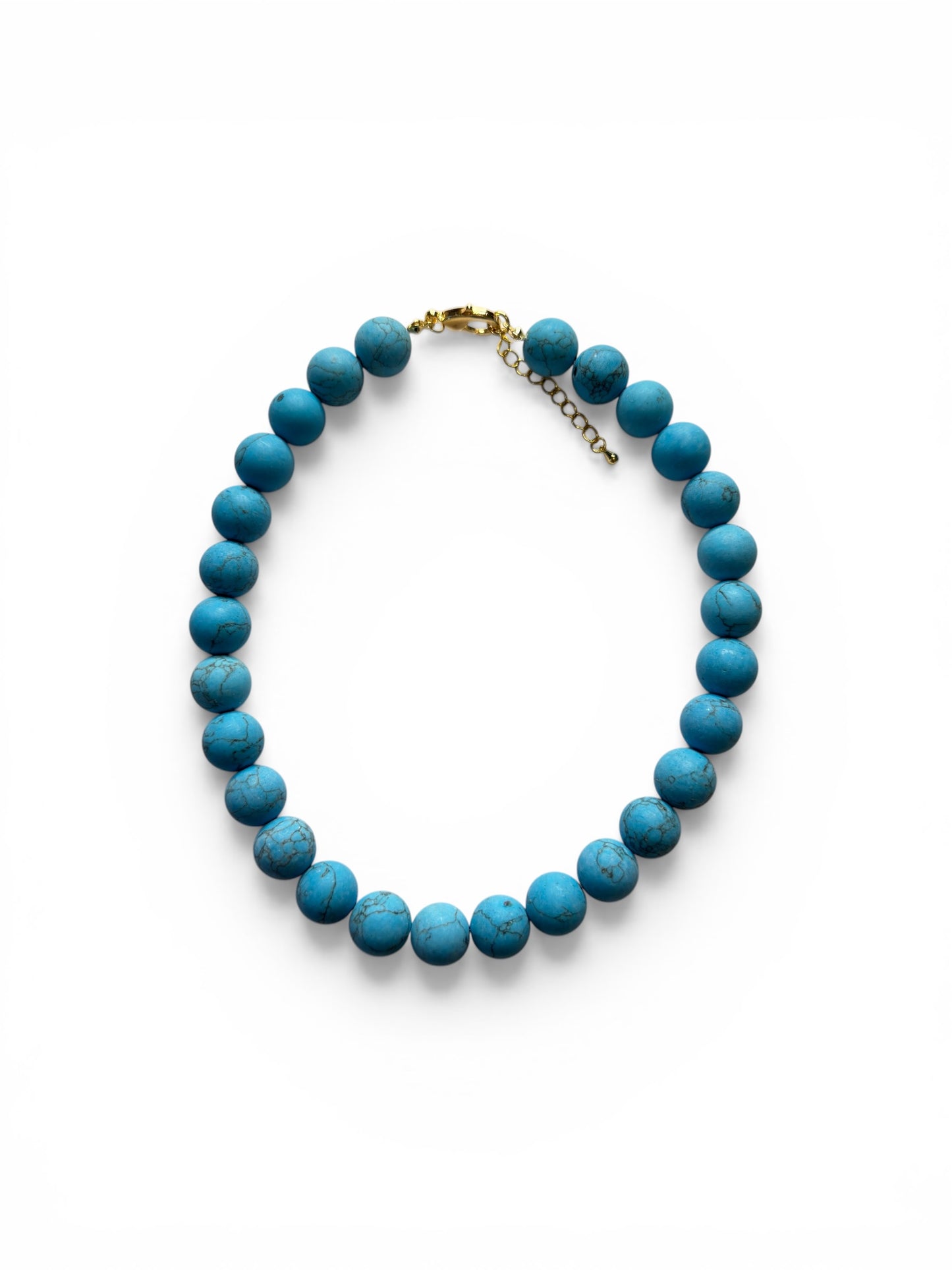 Chunky Colorful Bead Necklace 14mm