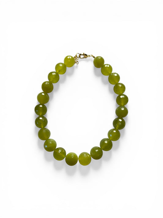 Luxury Chunky Gemstone Necklace 20mm | Elegant Statement Jewelry