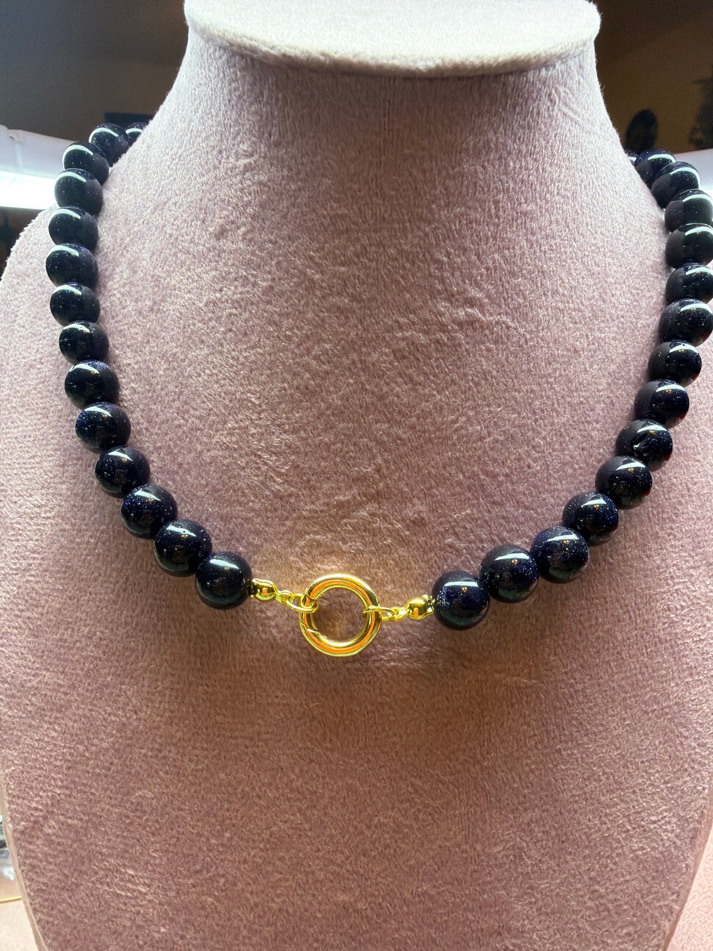Rainfall Radiance Natural Stone Necklace