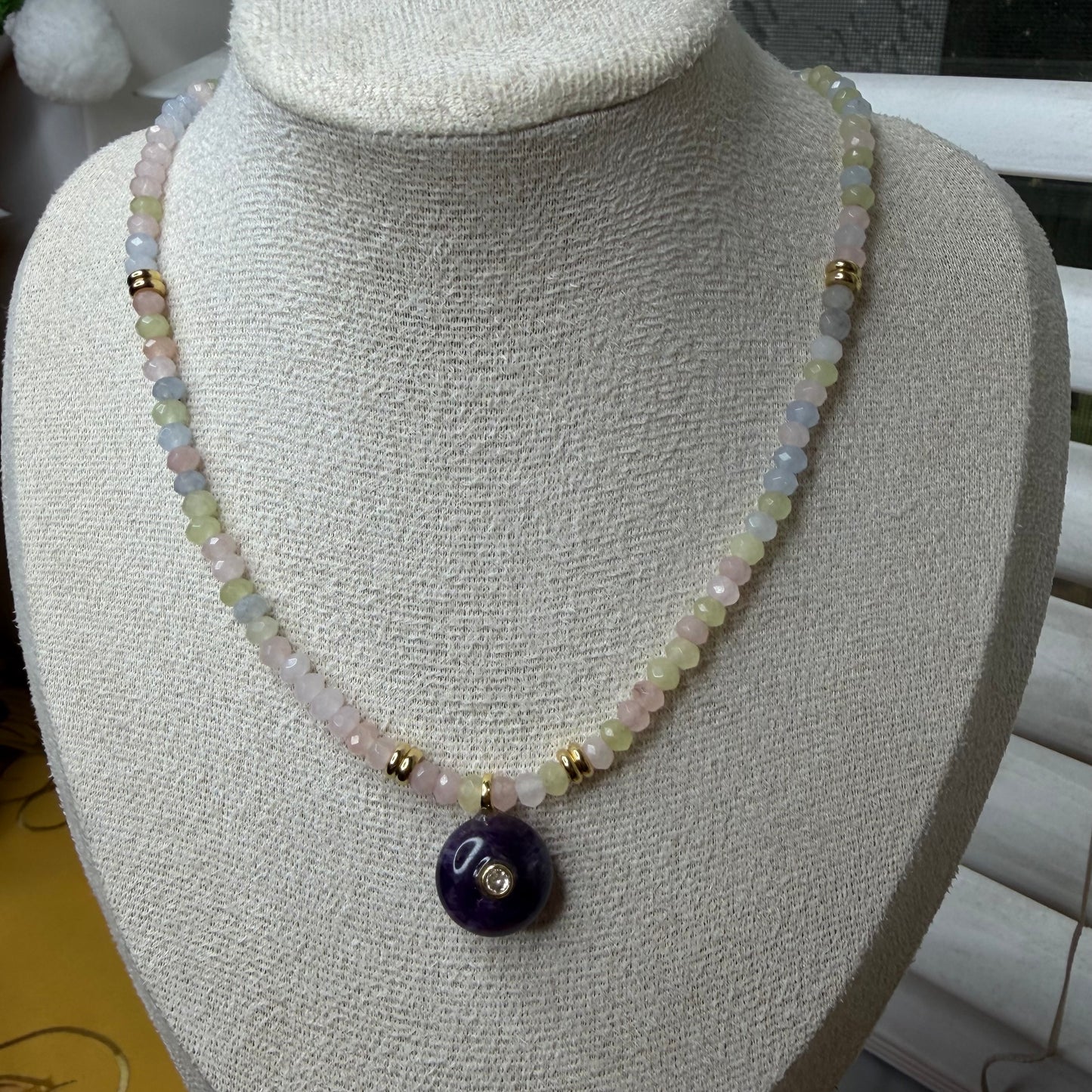 Moonstone Magic Beaded Necklace