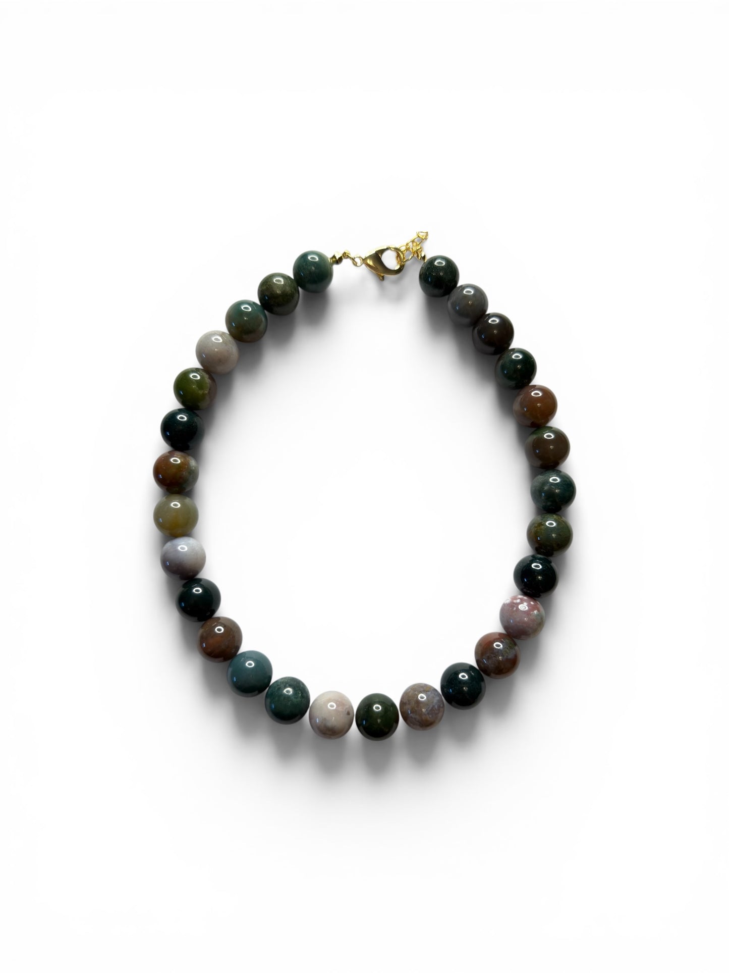 Chunky Colorful Bead Necklace 14mm