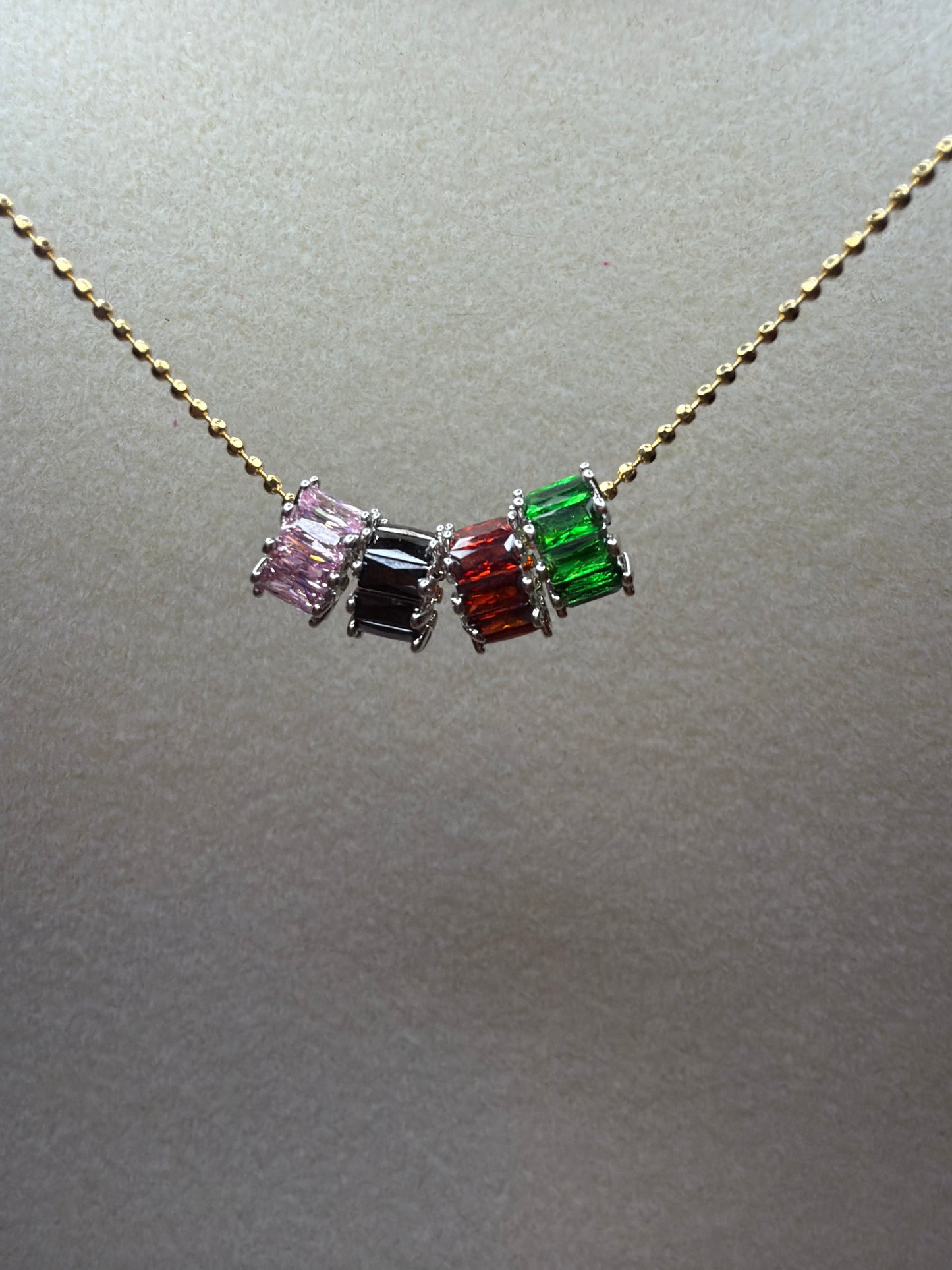Rainbow Sparkle CZ Jewelry Spacer