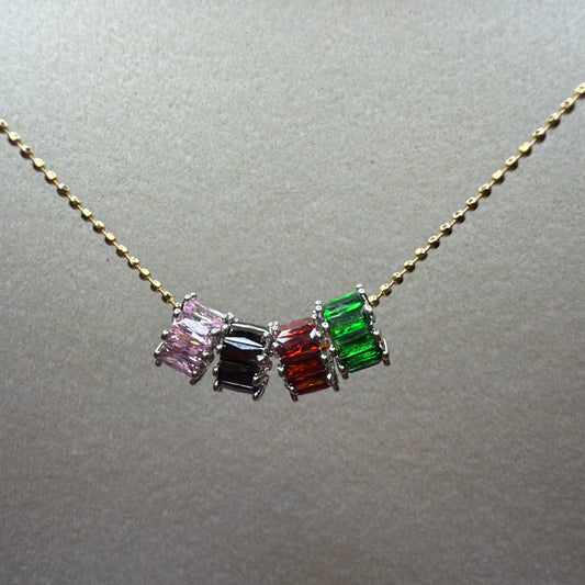 Rainbow Sparkle CZ Jewelry Spacer