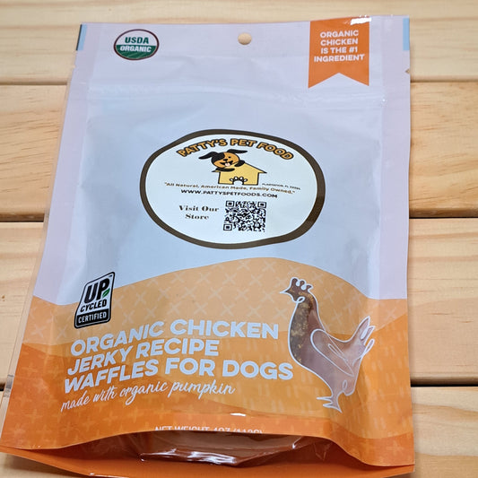 Pooch Perfect Dog Jerky Treats -Organic Chicken and Pumpkin