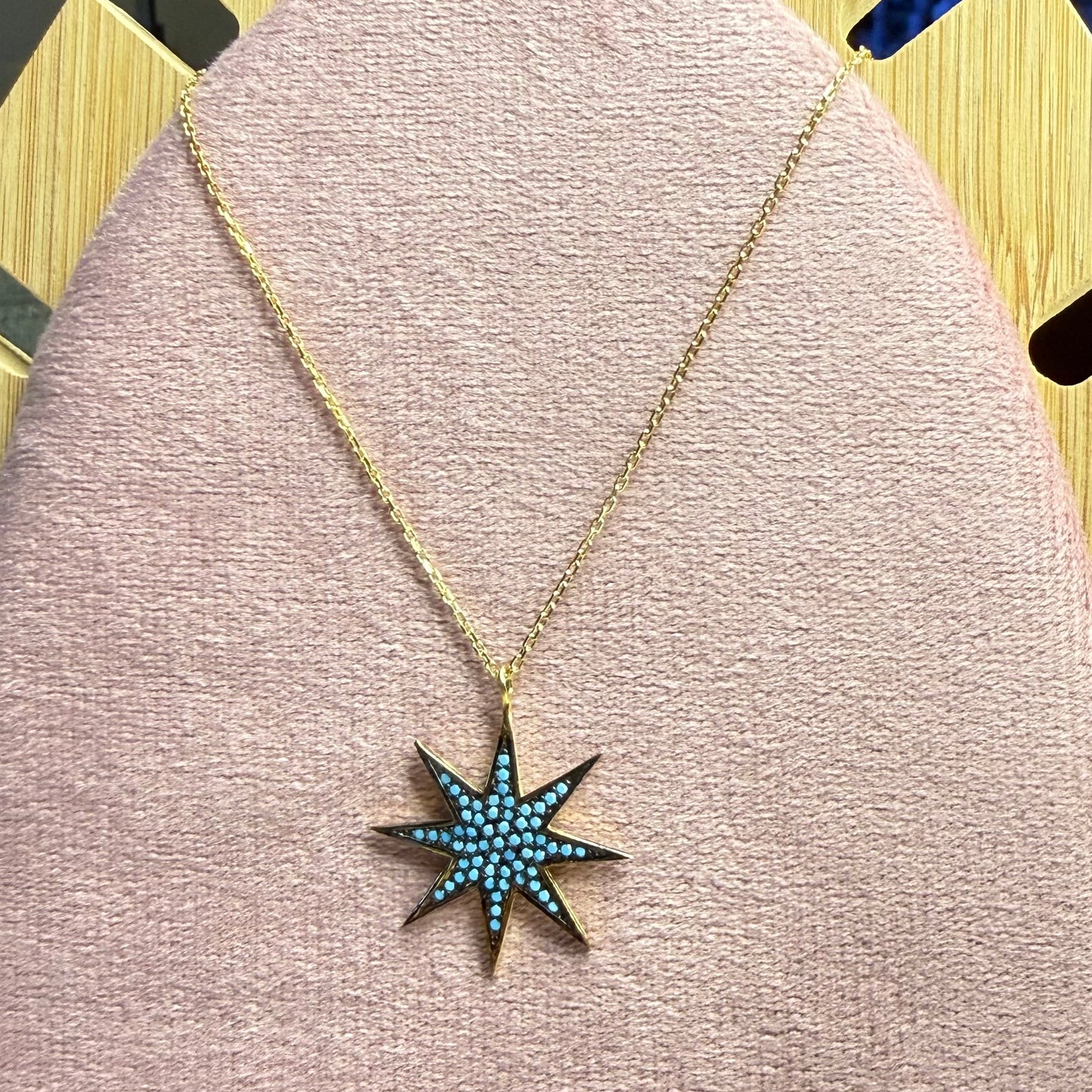 Guardian Glow Necklace – 18K Gold Plated 925 Sterling Silver with CZ Protector Pendant