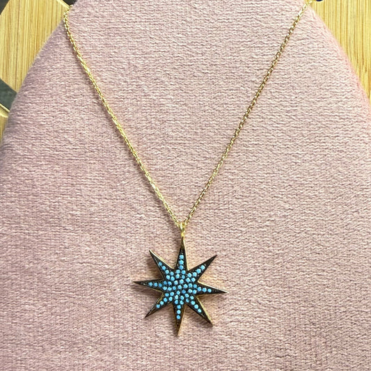 Guardian Glow Necklace – 18K Gold Plated 925 Sterling Silver with CZ Protector Pendant