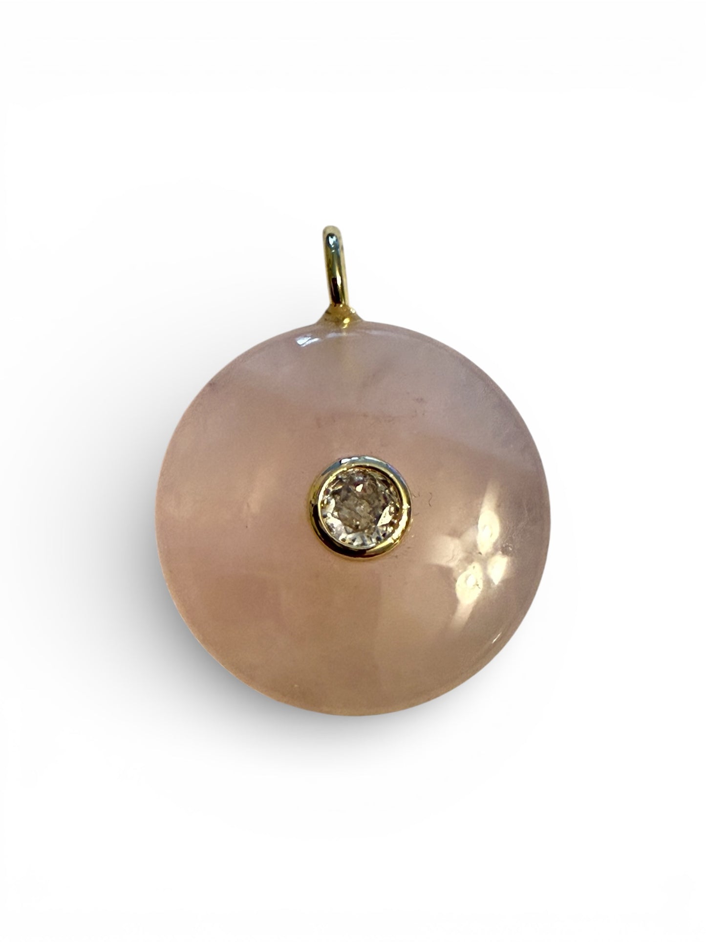 🌙 Moonstone Charms – Natural Stone (Multiple Colors)