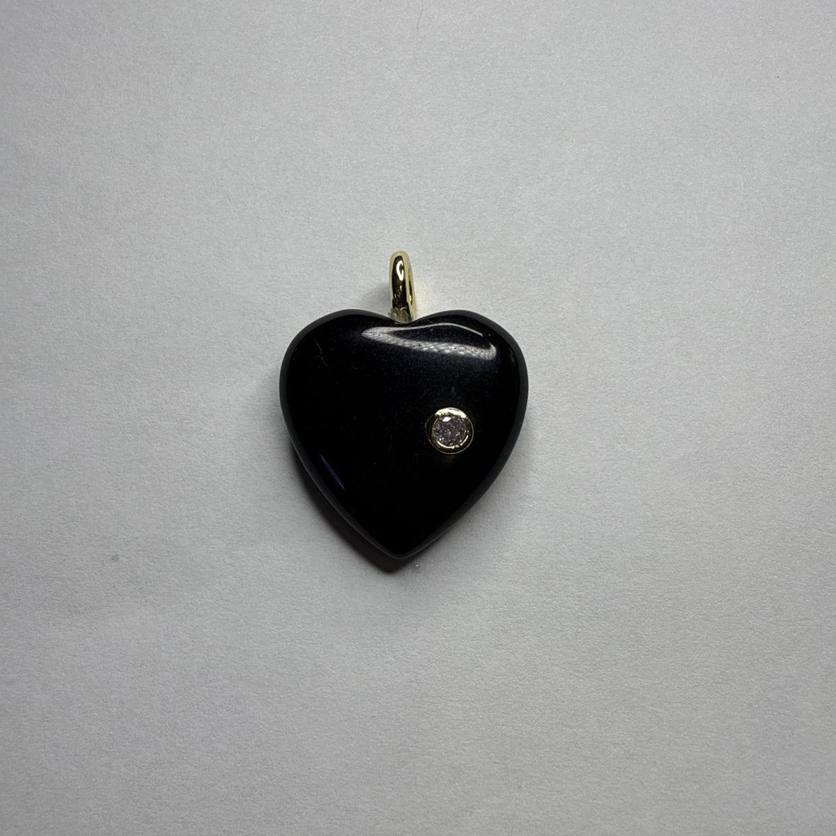 💖Heart Natural Stone Charm
