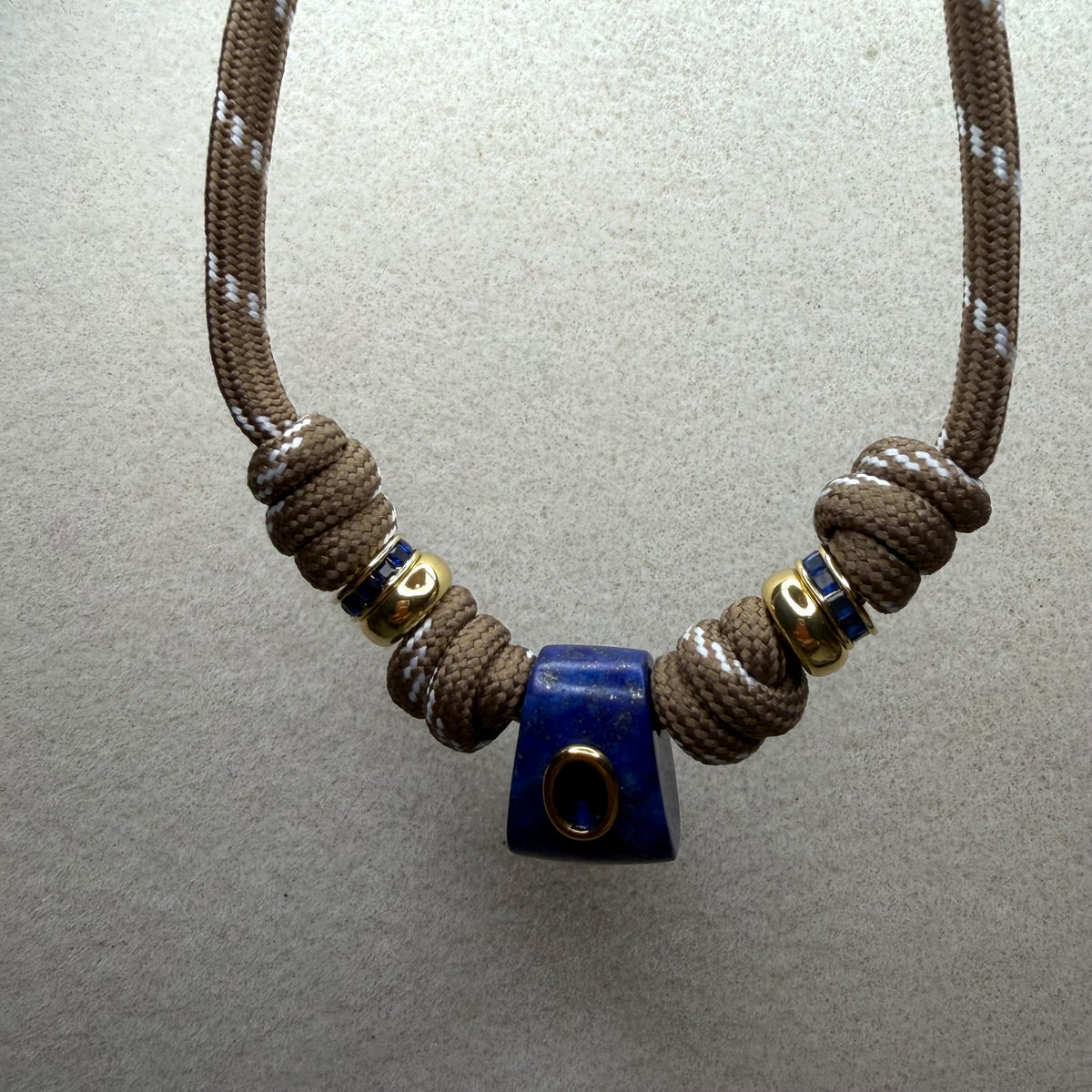 Nile Pyramid Paracord Necklace