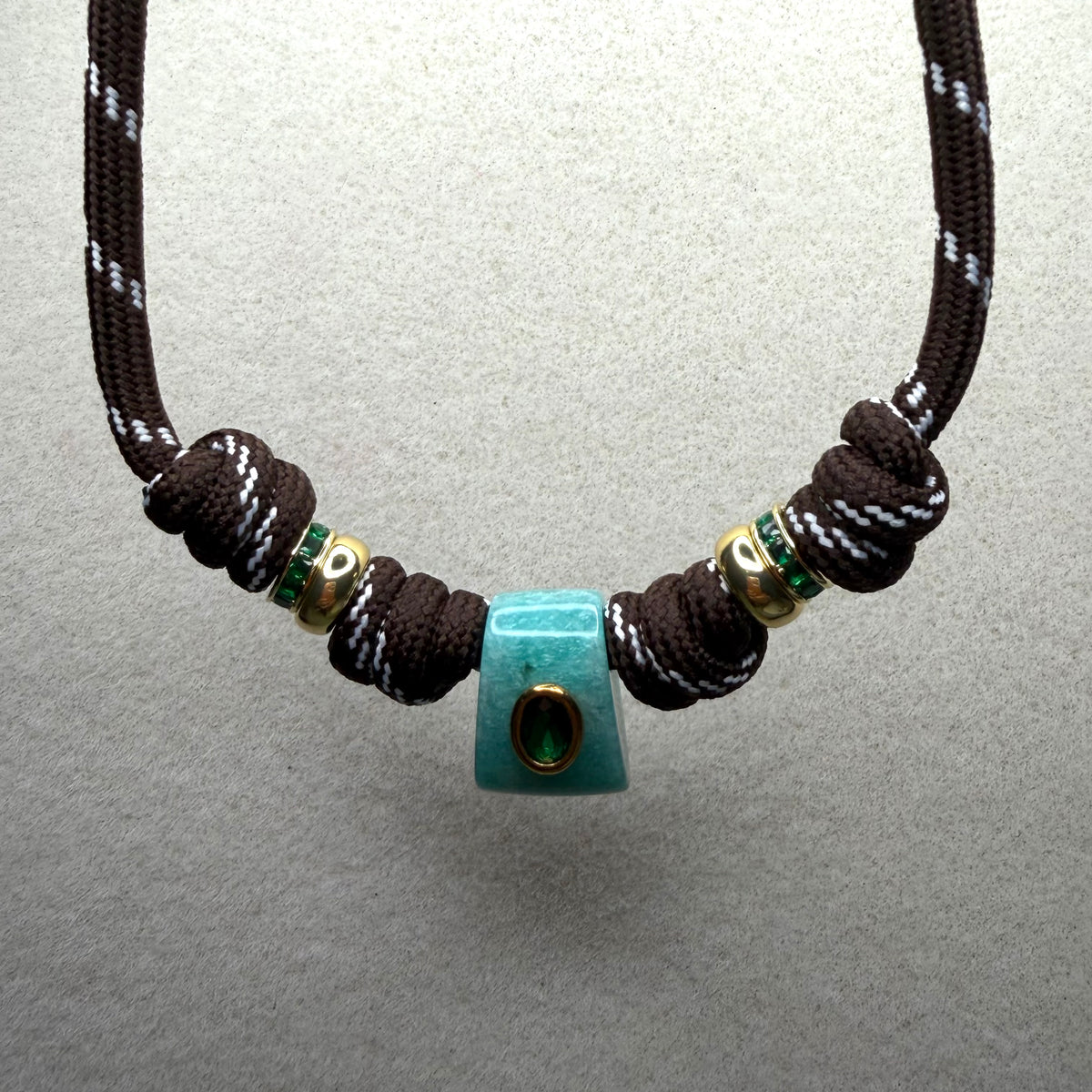 Nile Pyramid Paracord Necklace