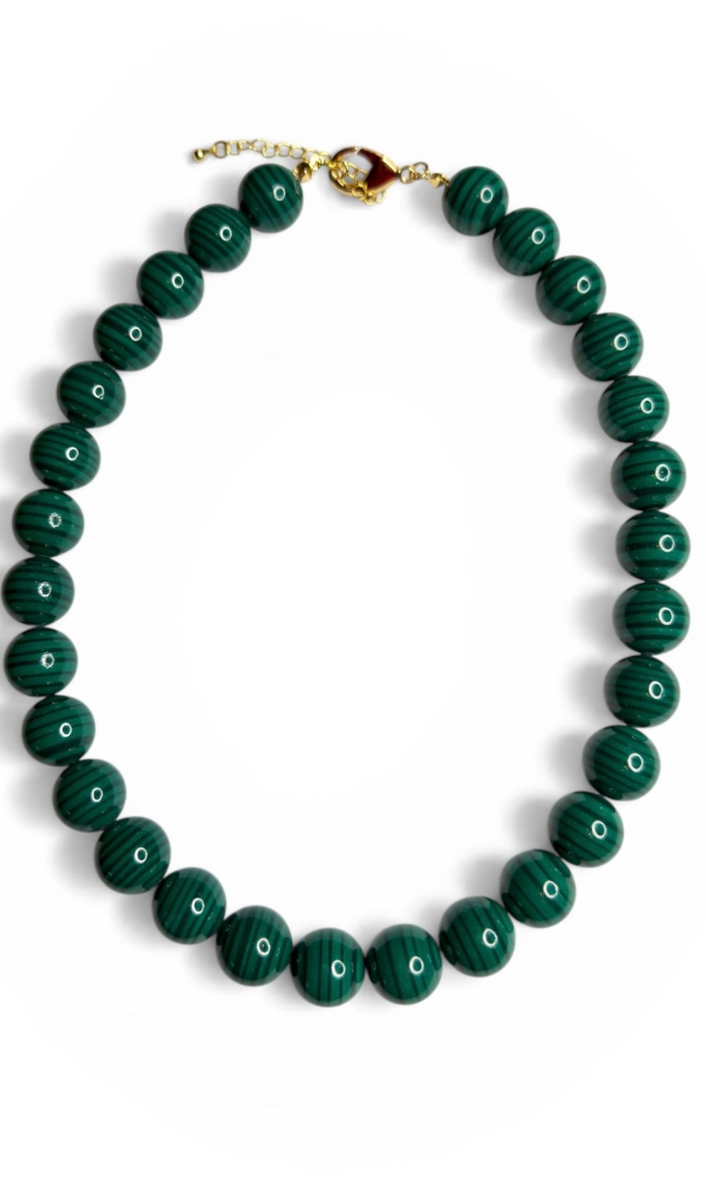 Jade Sugar Pop Chunky Necklace - 14mm Chunky Beads