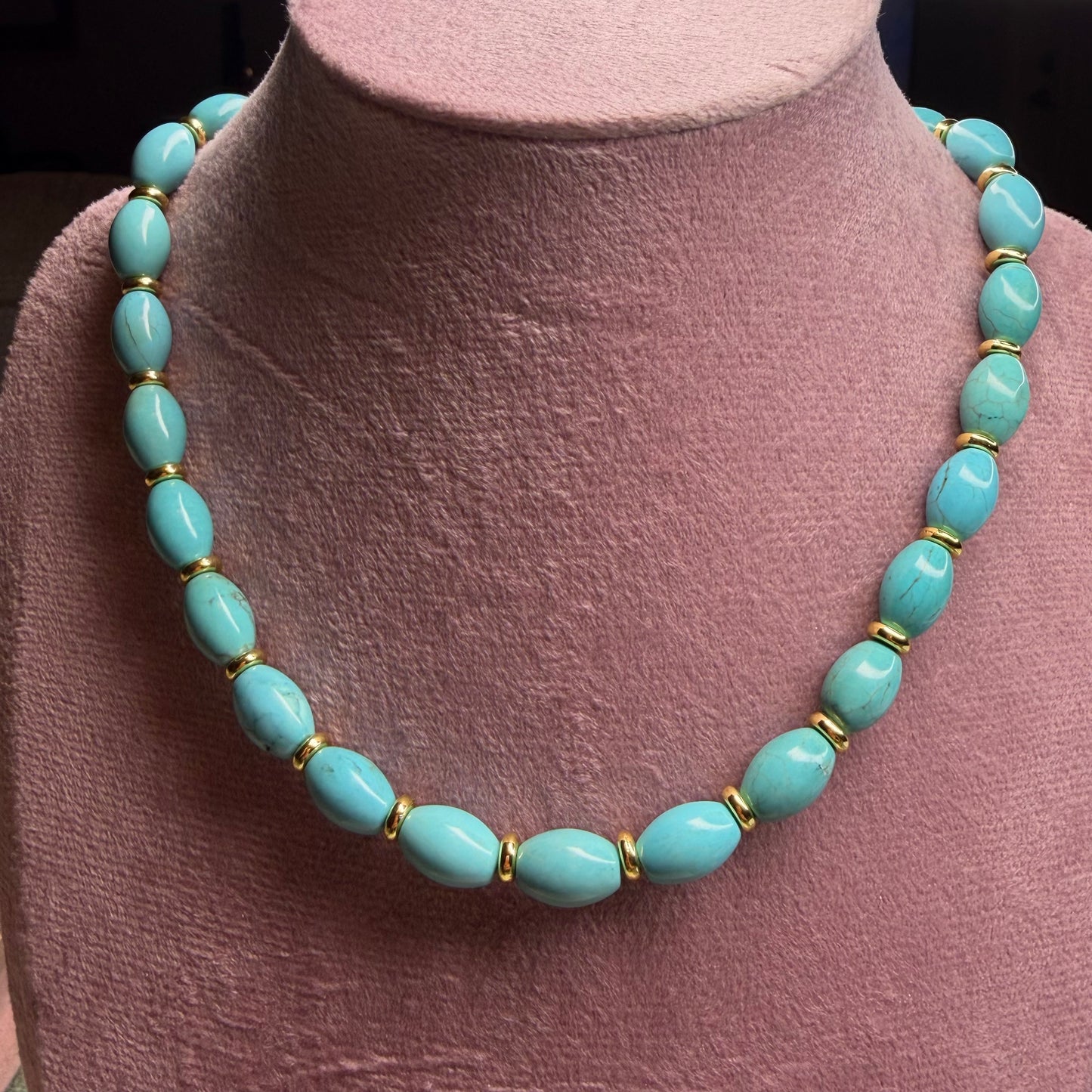 Abby's Natural Stone Necklace ✨