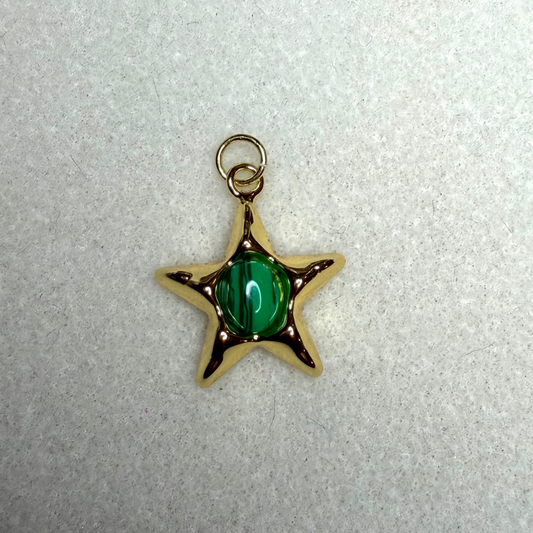 Starlight Stone Gold-Plated Pendant