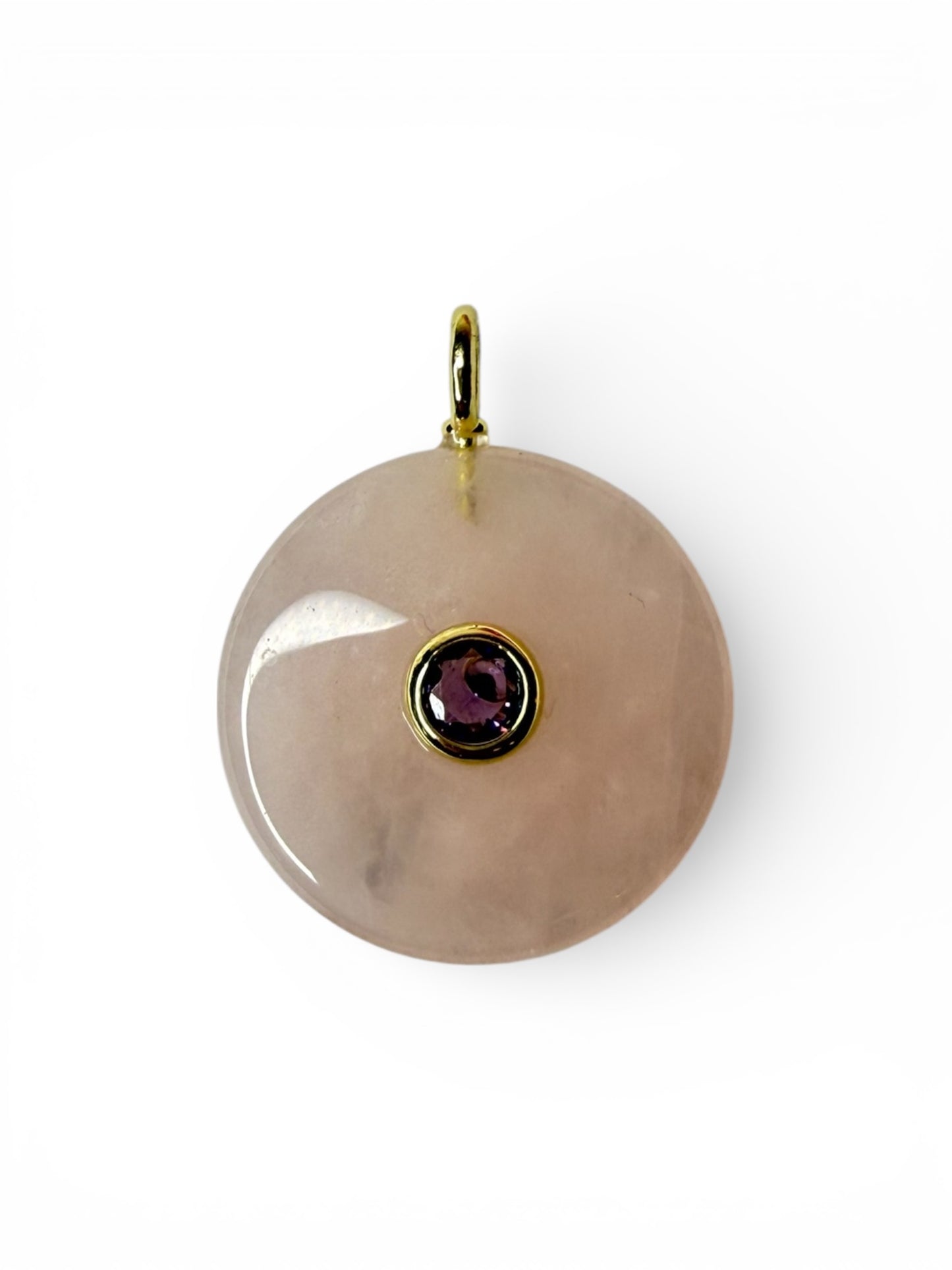 🌙 Moonstone Charms – Natural Stone (Multiple Colors)