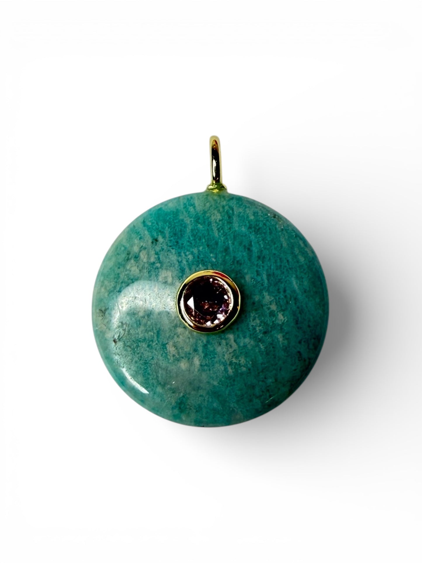 🌙 Moonstone Charms – Natural Stone (Multiple Colors)