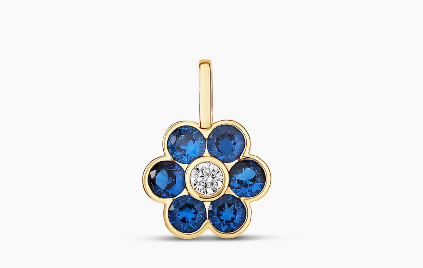 Bloom Flower Charm Pendant