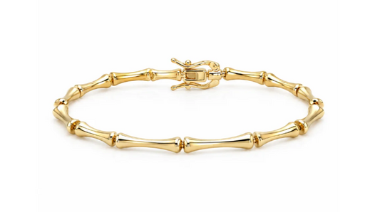 Bamboo Luxe Bracelet | 18K Gold Plated