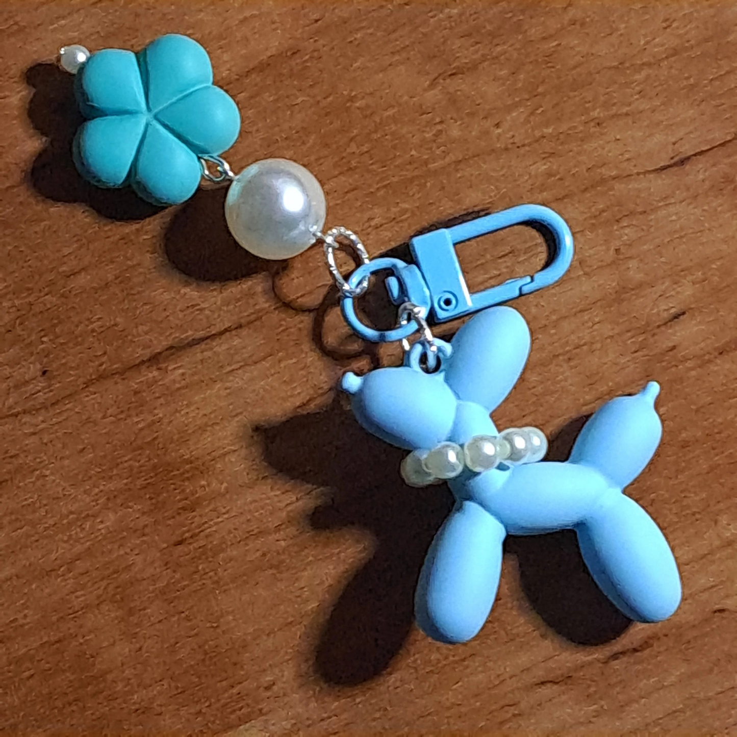 Balloon Dog Keychain/Bag Charm