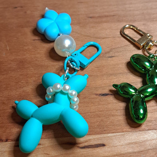 Balloon Dog Keychain/Purse Charm