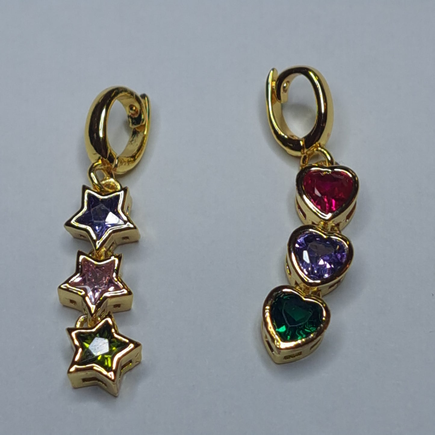 Triple Sparkle Dangle Pendant