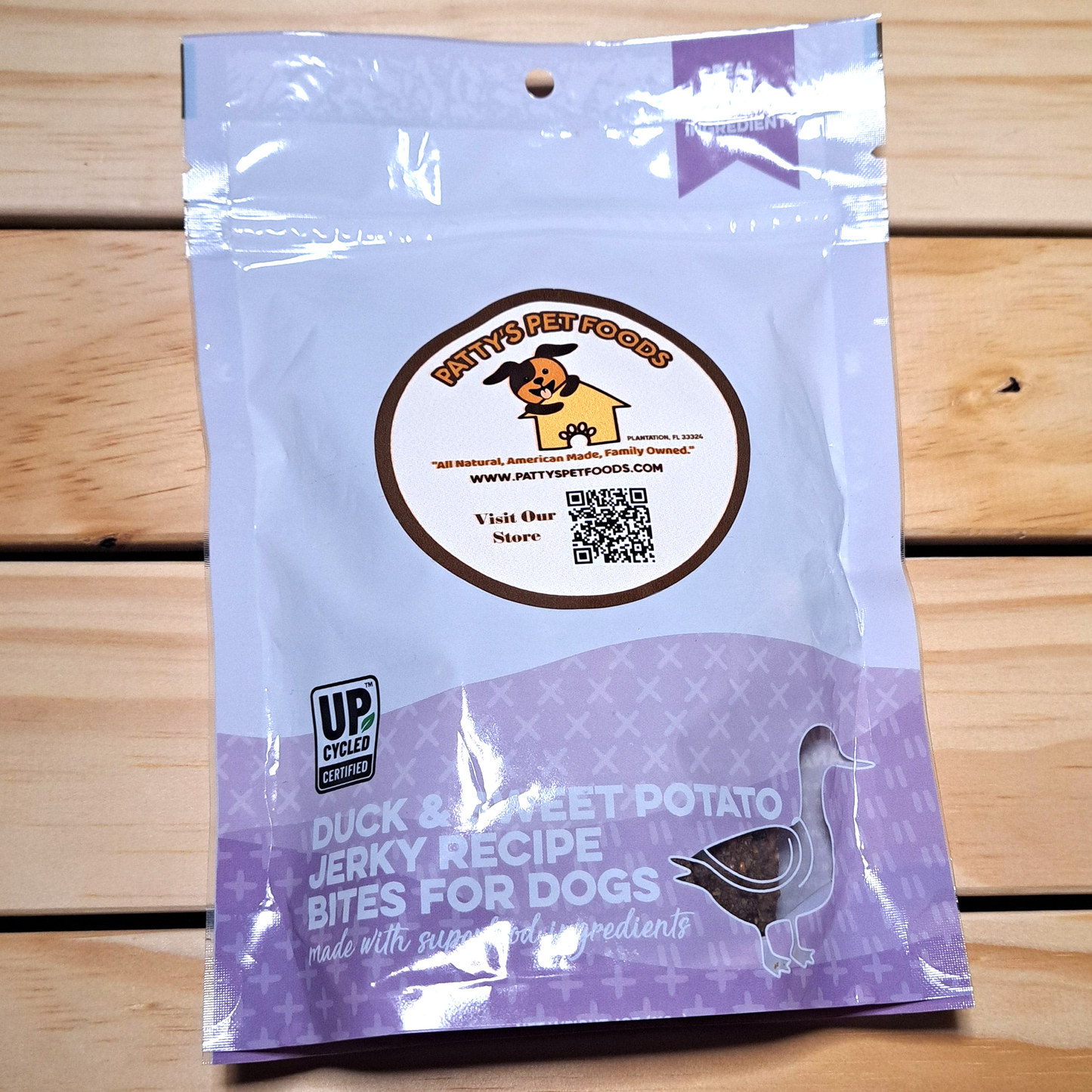 Pooch Perfect Dog Jerky Treats- Duck and Sweet Potato