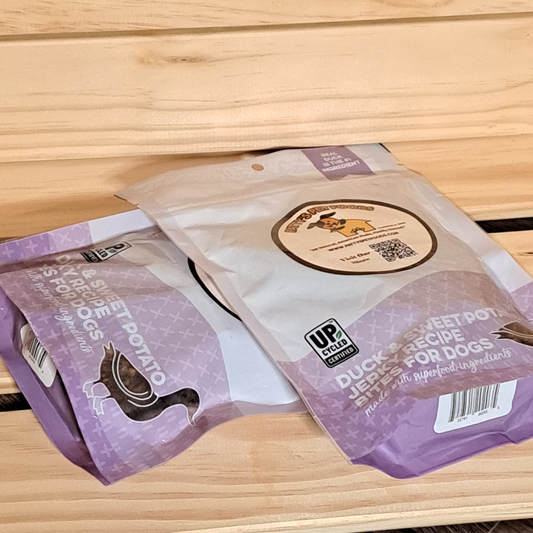 Pooch Perfect Dog Jerky Treats- Duck and Sweet Potato